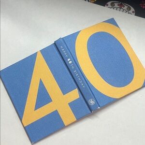 Bundle 3 for 10 Blue and Yellow '40' mini Hardcover Book